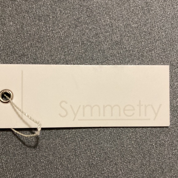 Symmetry cropped trousers floral print, prune color background Size M - Picture 5 of 14